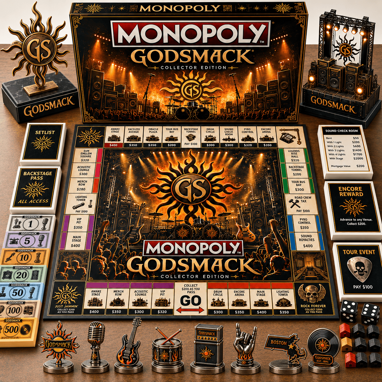 Premium GODM Board Game TMH
