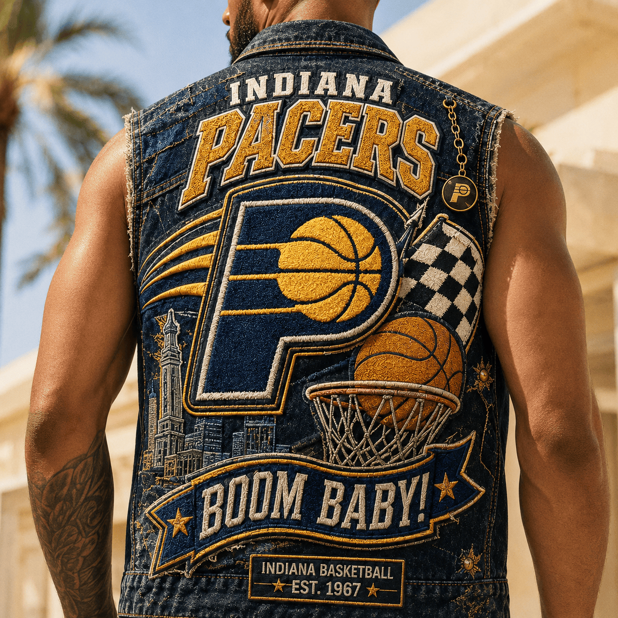 IDP PREMIUM DENIM VEST NVH