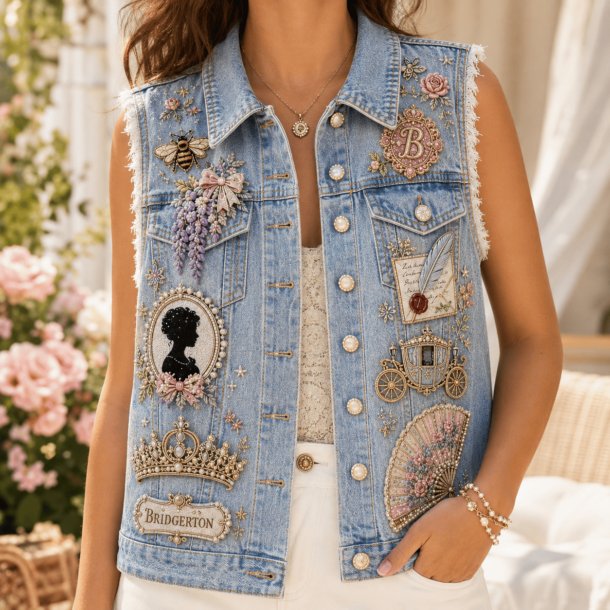 BGT PREMIUM DENIM VEST HQH