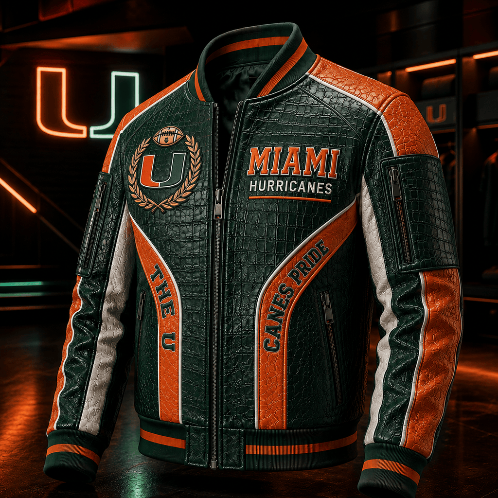 Premium MHC Leather Zipper Jacket TNSM