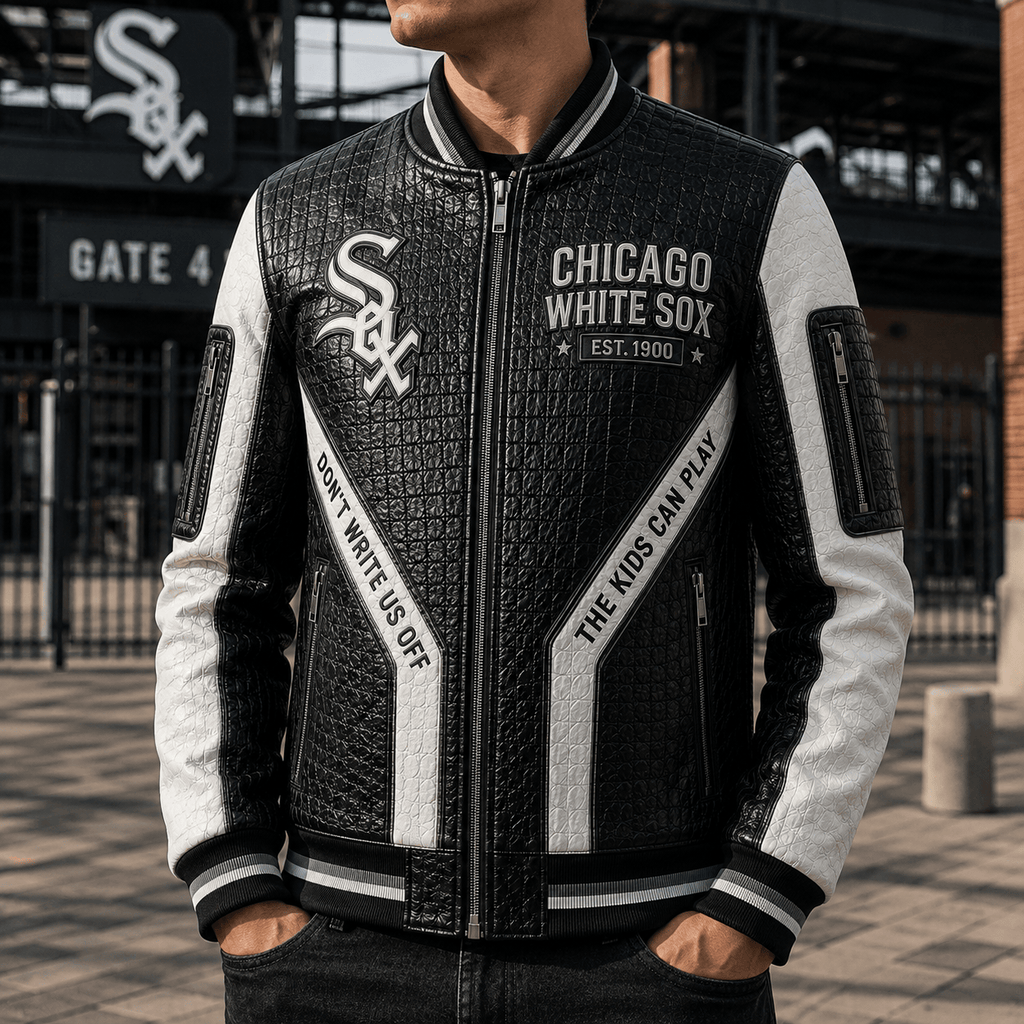 Premium CWS Leather Zipper Jacket TTMH