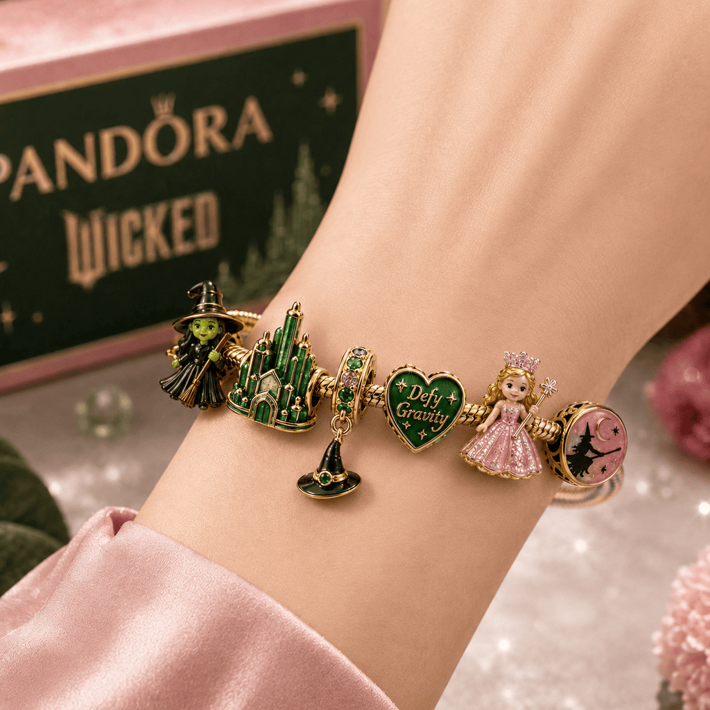 WCKD Gold Charm Bracelet Set BMD