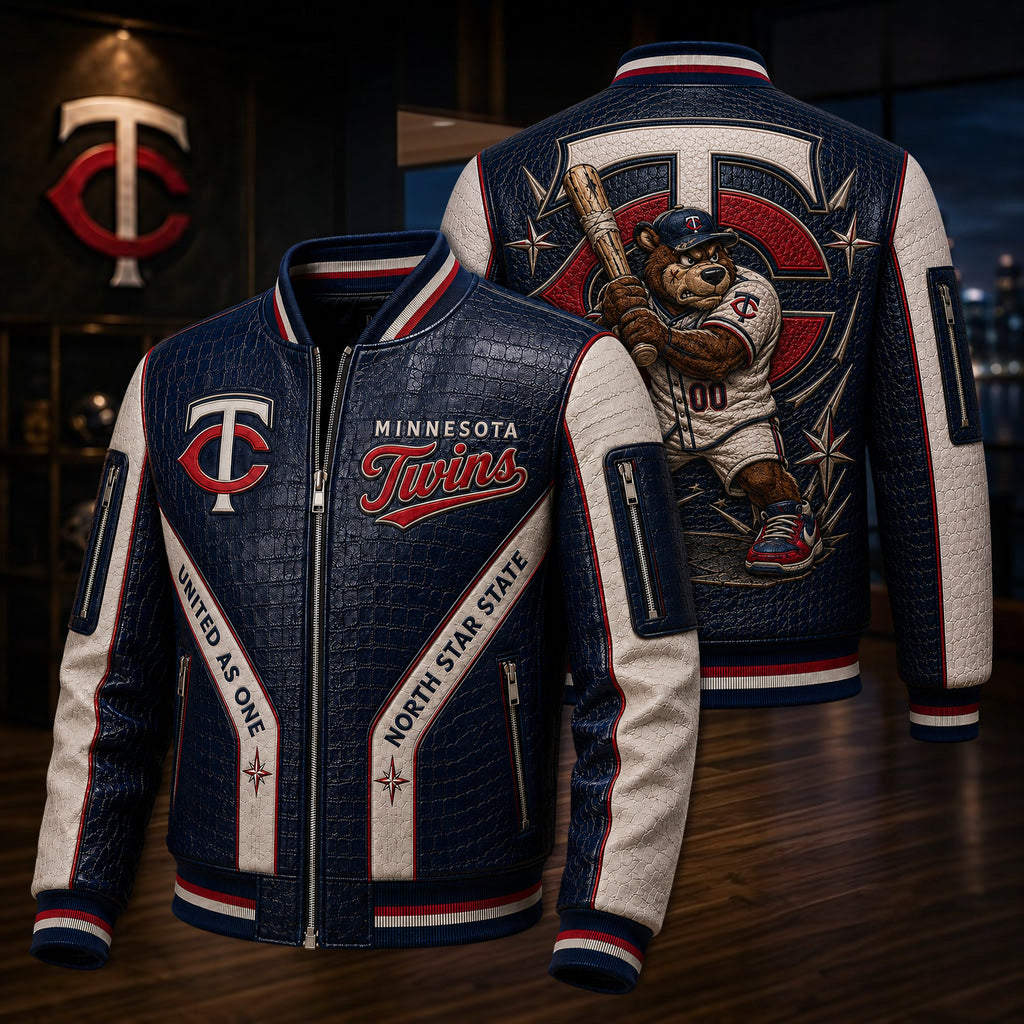 Premium MNST Leather Zipper Jacket TTMH