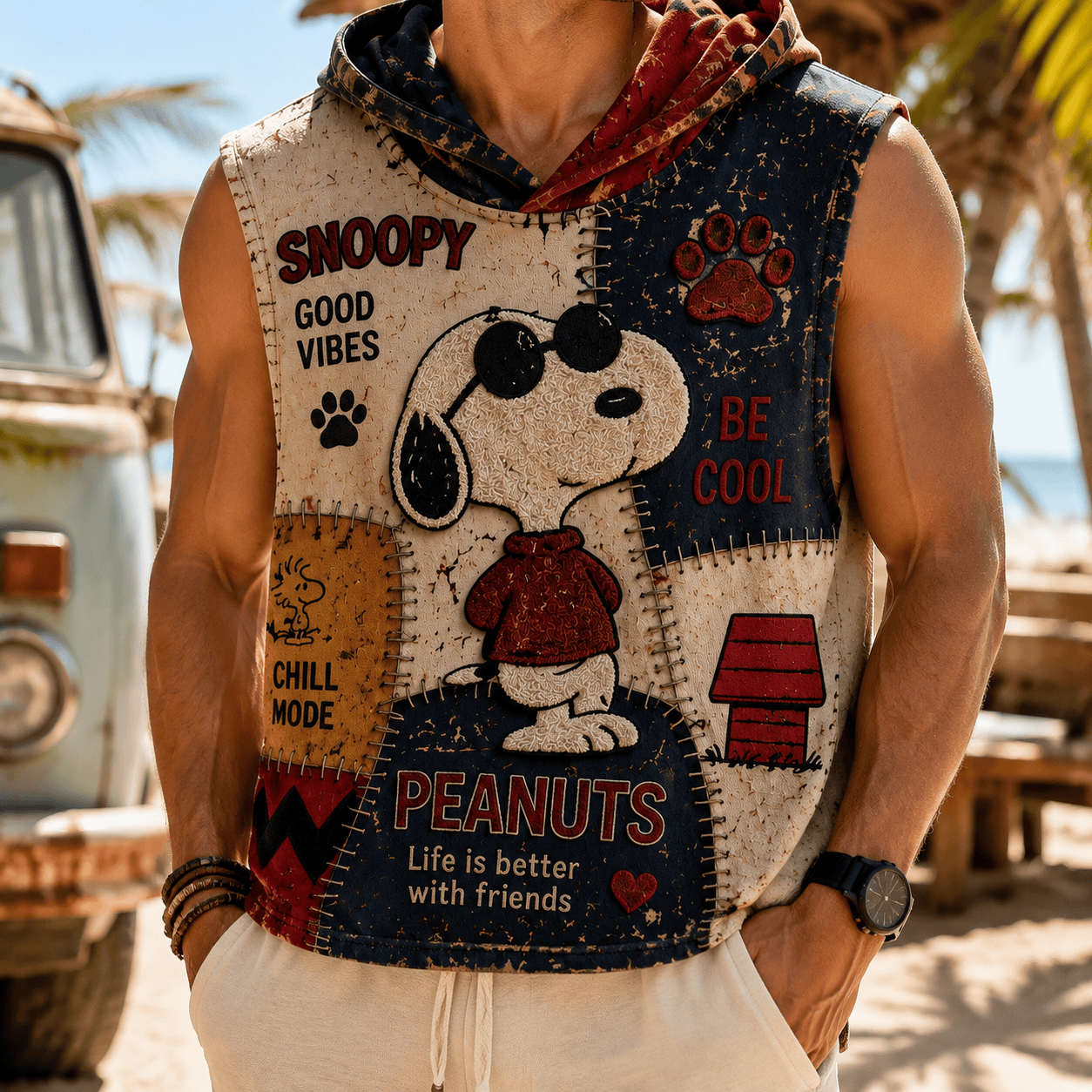 PREMIUM SPNY HOODED TANK NPL