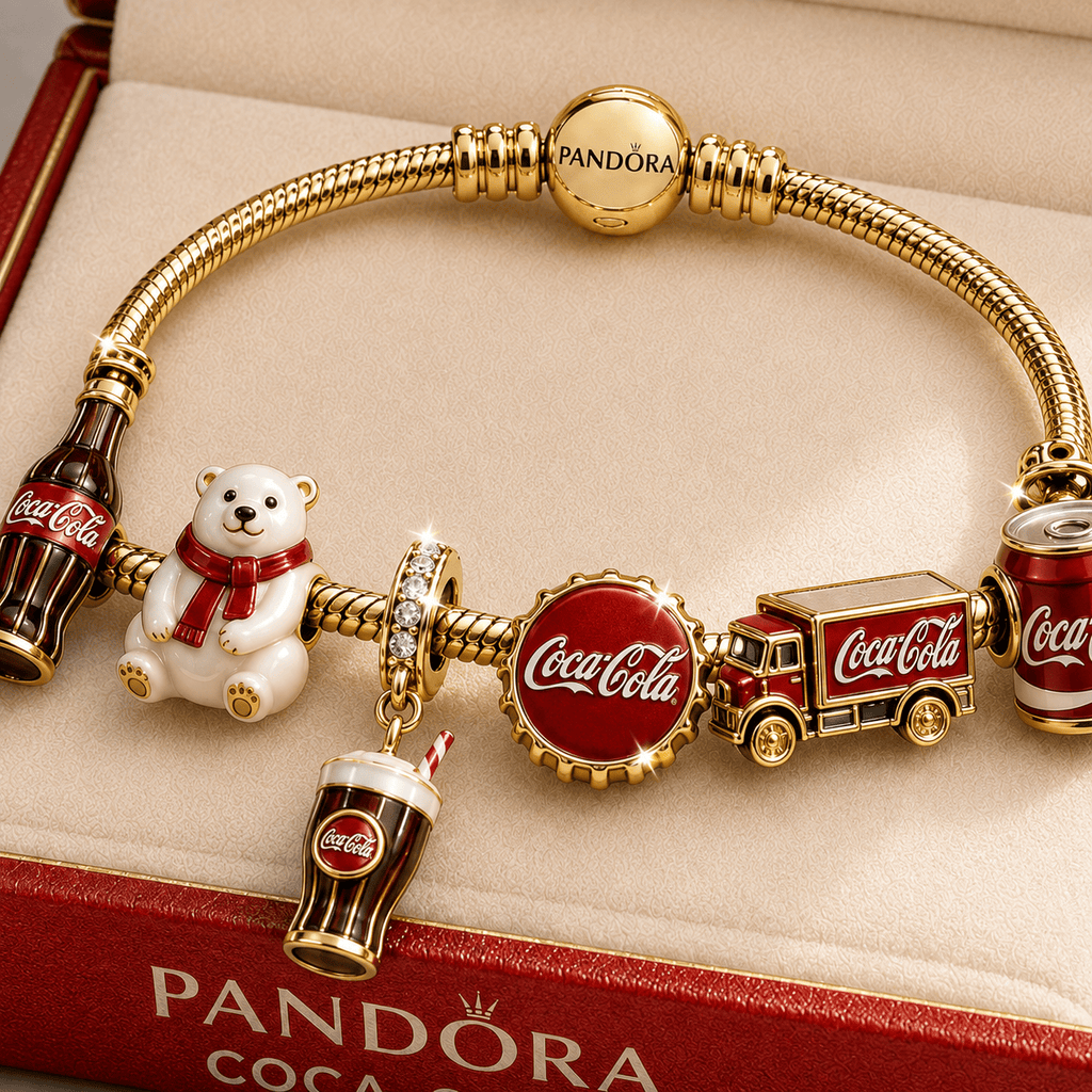 CCCL Gold Charm Bracelet Set TMH