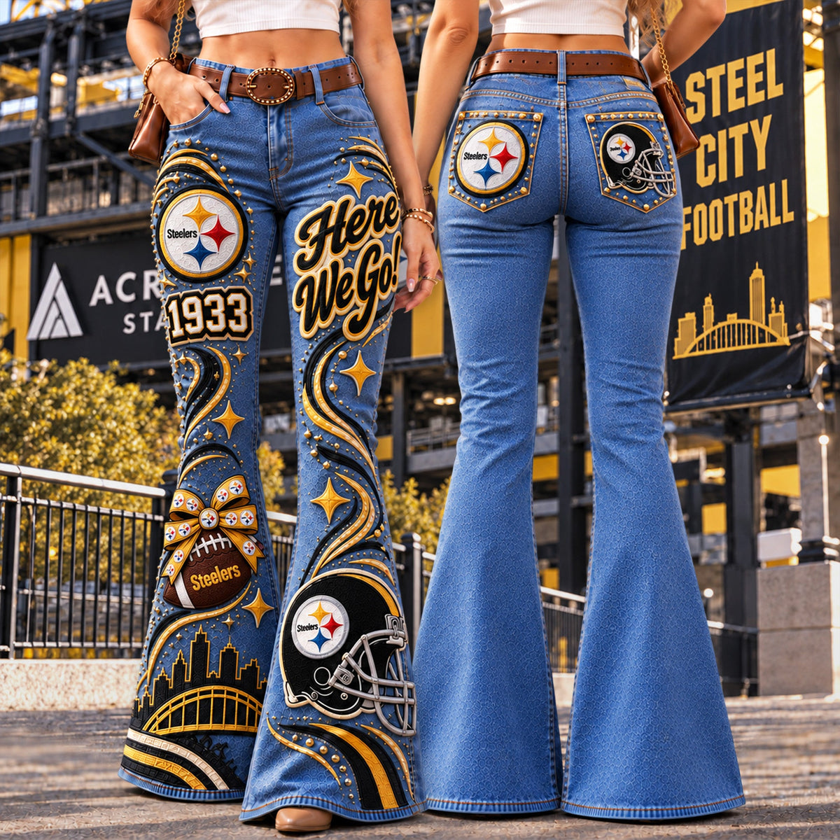 Premium PBS Flared Jeans PVNA