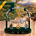 THBT Silver Charm Bracelet Set TMH