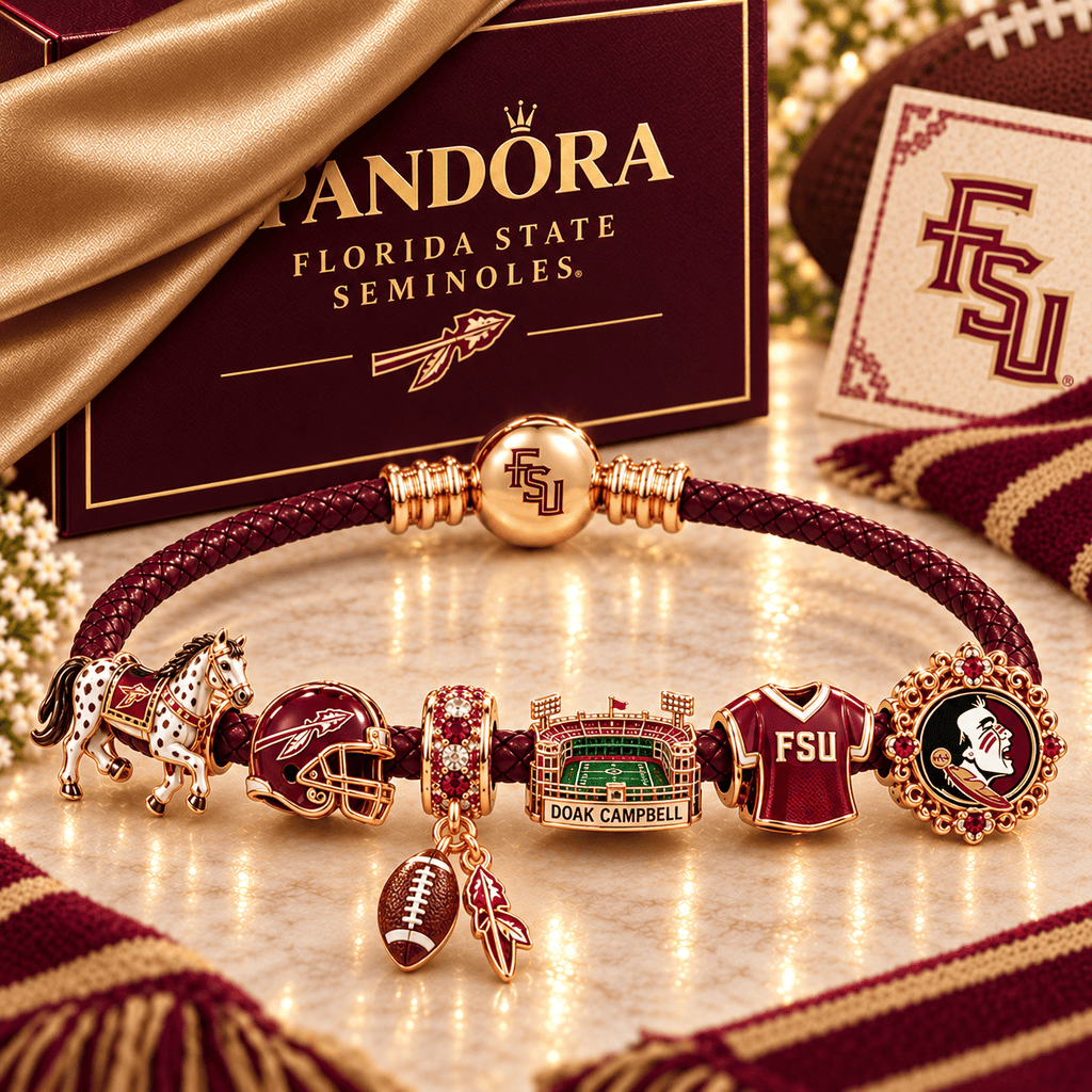 FSSB Braided Leather Charm Bracelet Set NHVH