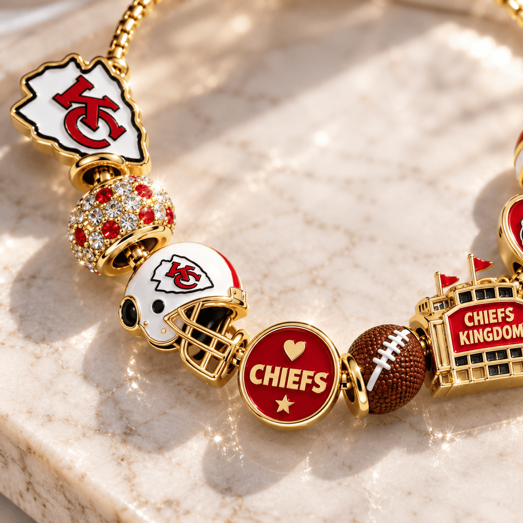 KCC Gold Charm Bracelet Set BMD